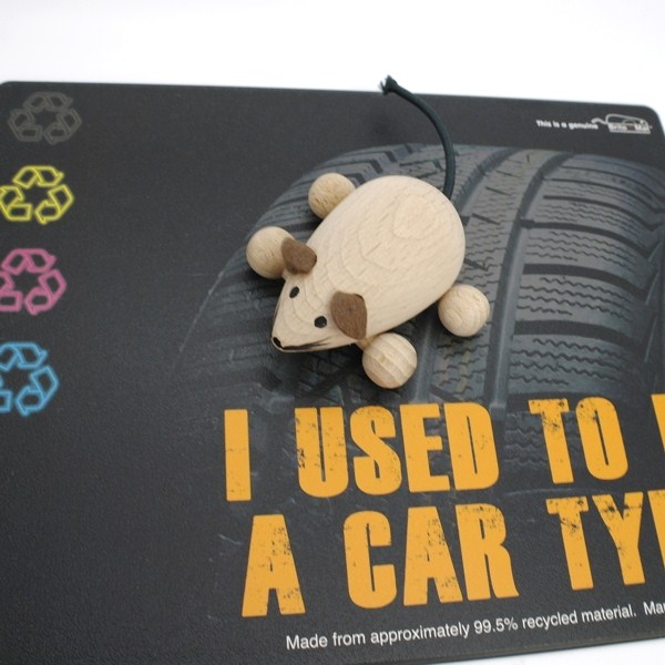 Mouse mat - recycled tyres - 2,5 mm